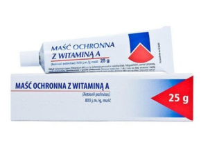 MAŚĆ OCHRONNA Z WITAMINĄ A, 25 G. (HASCO)