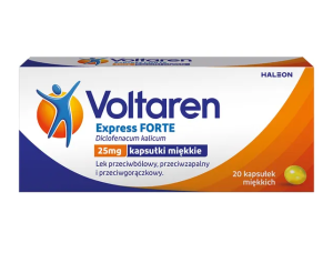 Voltaren Express Forte, 25 mg, kapsułki miękkie, 20 szt.