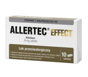Allertec Effect, 20 mg, tabl., 10 szt