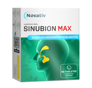 Novativ Sinubion Max, tabletki powlekane, 60 sztuk