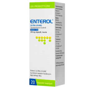 Enterol, 250 mg, kaps.twarde, 20 sztuk
