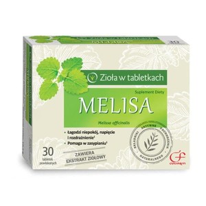 COLFARM MELISA ZIOŁA W TABLETKACH