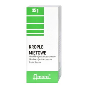 Krople miętowe, (Nalewka miętowa), 35 g 