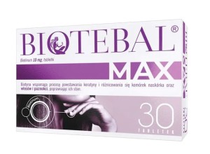 Biotebal Max, 10 mg, tabletki, 30 szt.