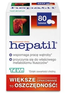 Hepatil 80 tabletek